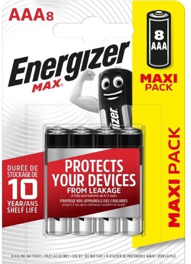 Energizer AAA Max 8 szt