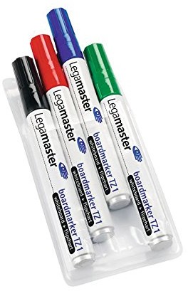 Legamaster TZ 7-110001 marker do tablic suchościeralnych, do wyboru zestaw 4-cz. 8713797025645