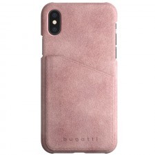 Bugatti Etui Londra UltraSuede iPhone X, 10, różowe 29901