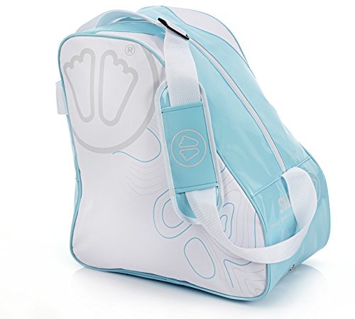 Sidas dwukomorowy wkład asacskibootw15 Bootbag torba na buty narciarskie Ski Biały/niebieski ASACSKIBOOTW15_Blanc/Bleu