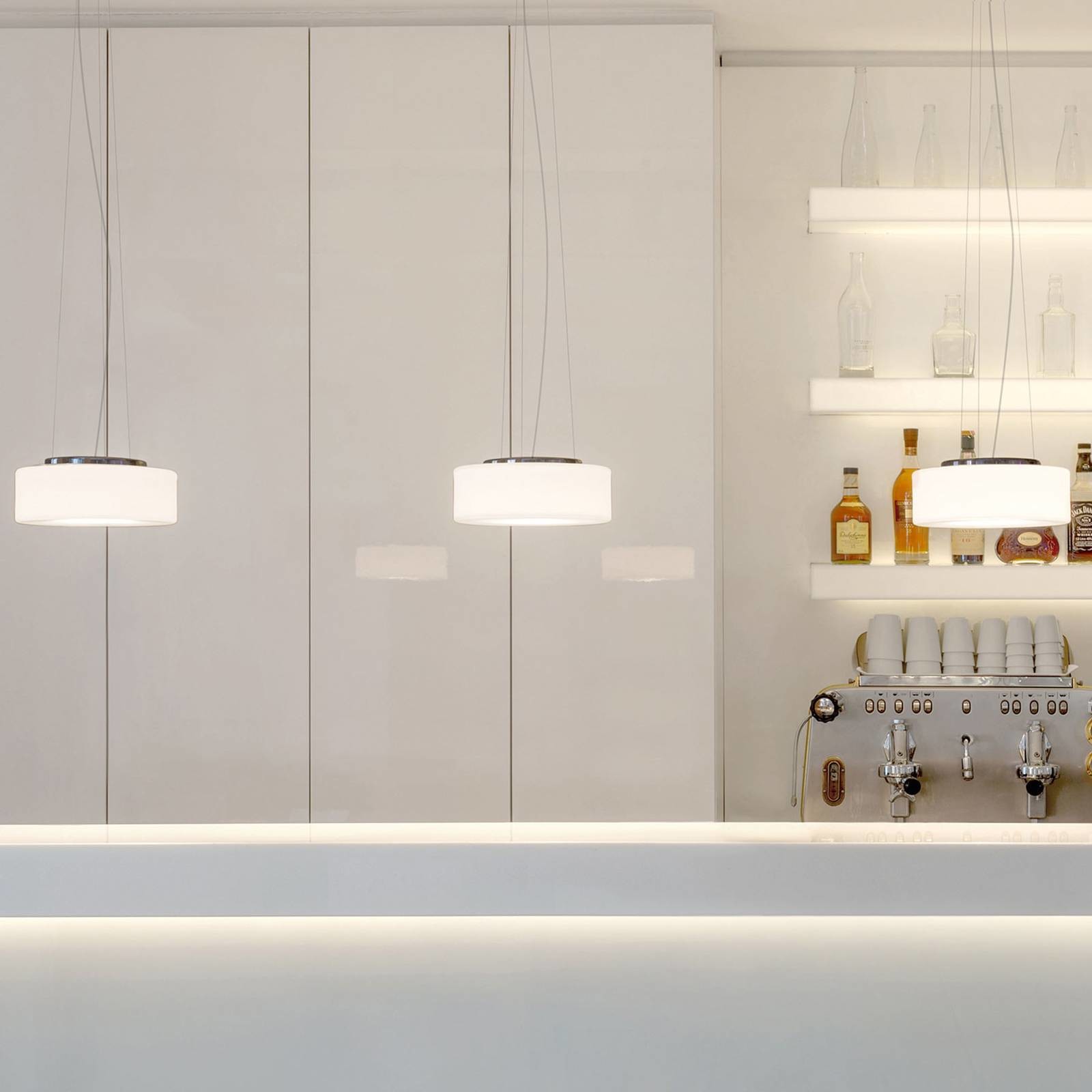 SERIEN LIGHTING serien.lighting Curling S wisząca 927 opalowa