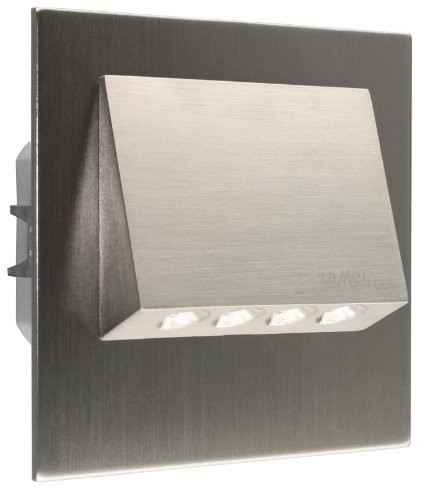 LEDIX ledix 11  221  22 LED lampa ścienna, aluminium, szaro-stalowym, 7,3 x 7,3 x 4,75 cm 11-221-22
