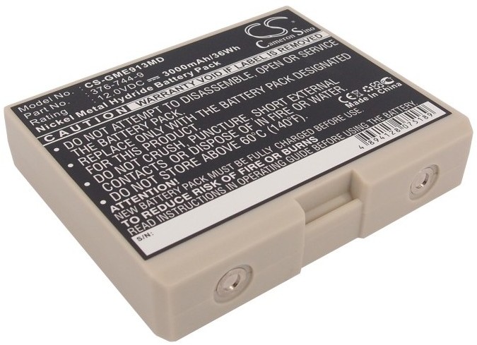 Cameron Sino GE 376-744-9 3000mAh 36.00Wh Ni-MH 12.0V Cameron Sino)
