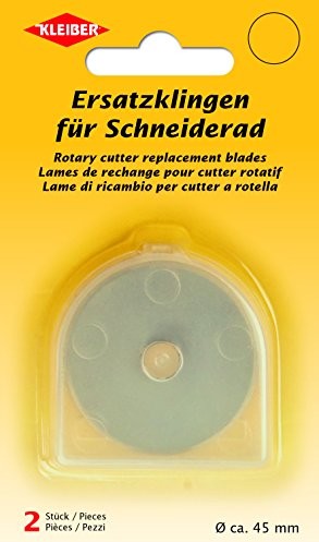 Kleiber 92060 ostrza zapasowe do kół do cięcia (gwintownik), nierdzewna, srebrny, na kółkach 4,5 x 4,5 x 0,1 cm 920-60