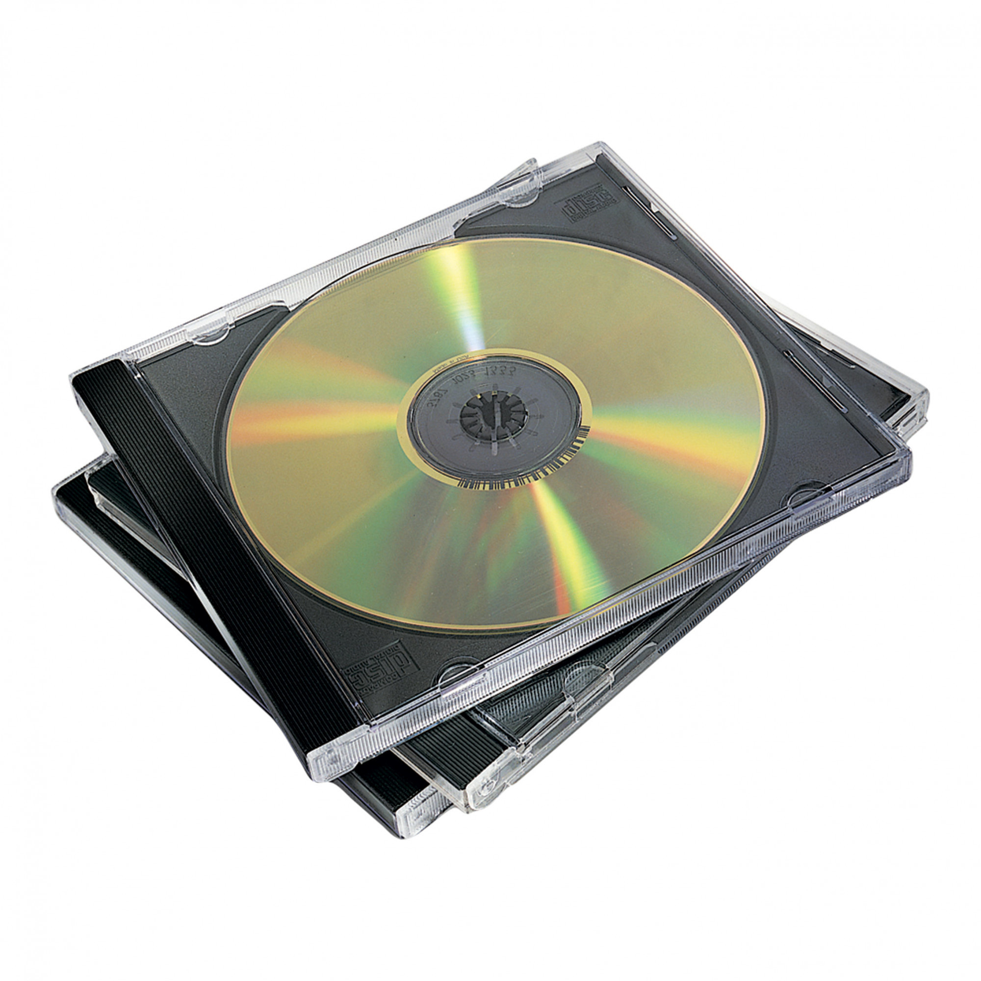 FELLOWES Pudełka na płyty CD/DVD FELLOWES 10 sztuk PUP.046