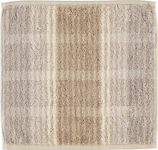 Cawo Ręcznik Cashmere w paski 30 x 30 cm piaskowy 1056 30/30 33