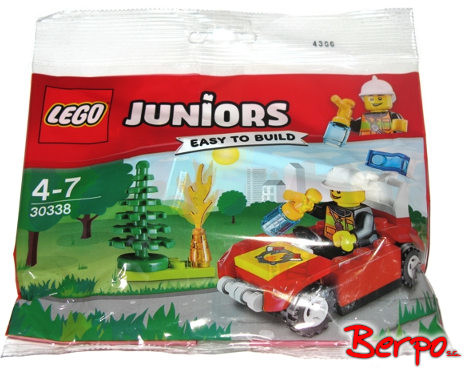 LEGO 30338 Juniors - Samochód straży pożarnej - Saszetka