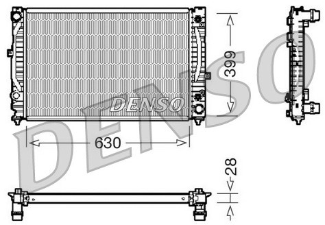 DENSO Chodnica wody DRM02031