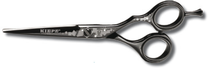 Kiepe (2437-55-1) Nożyczki fryzjerskie 5,5 cala Hair Scissors HD Black