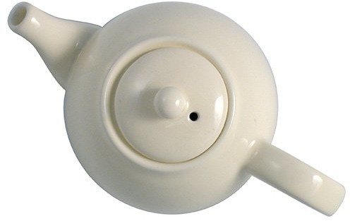 Dexam London Pottery co dzbanek na herbatę okrągły, na 10 filiżanek, kość słoniowa 17250150