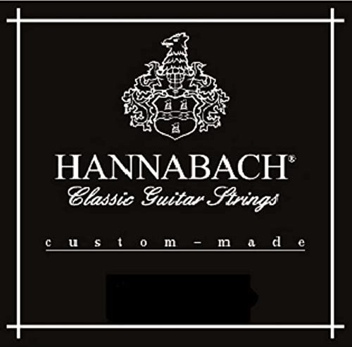 Hannabach Struny do gitary klasycznej, 728HTG3C, seria 728 High Tension Custom Made Carbon 652701