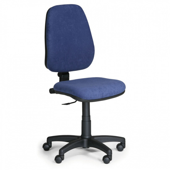 EUROSEAT Krzesło biurowe COMFORT PK, bez podłokietników - niebieske 300080