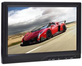 NVOX Monitor LED HD 10  HDMI VGA USB AV BNC 12V 230V PC1018 HD