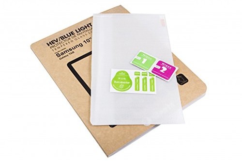 Samsung Silver HT SilverHT NANOHOOP 1212 folia ochronna na wyświetlacz (folia ochronna na wyświetlacz, Galaxy Tab A, odporna na zarysowania, przezroczysta, 1 sztuka (S)) 1212