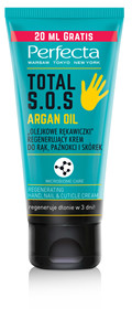 DAX Cosmetics Total S.O.S. Olejkowe rękawiczki regenerujący krem do rąk paznokci i skórek, 80 ml 5900525057747