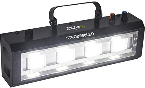 Ibiza Light & Sound strobe8 0led LED strobe o mocy 4 X 20 W 15-1232