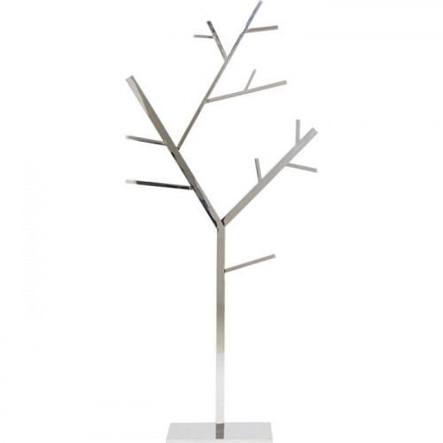 KARE Wieszak stojący Technical Tree srebrny 0D43-4174B