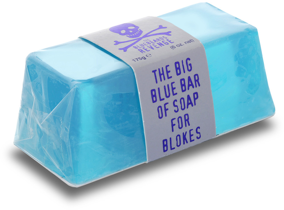 The Bluebeards REVENGE REVENGE Zestaw BODY Kosmetyczka Ręcznik Grzebień do Włosów Antyperspirant Mydło BLUE Chłodzący Krem do Twarzy