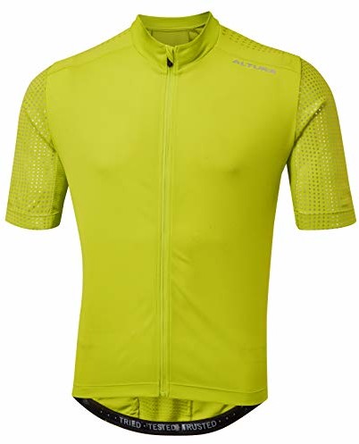 Altura Altura Męska koszulka z krótkim rękawem Nightvision. limonka, 2XL AL25MNVIS1-99-XXL