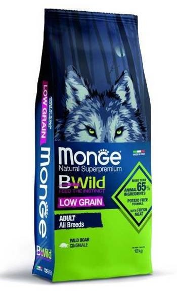 Monge BWild adult dzik 12kg