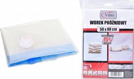 Gockowiak Worek próżniowy WIKI 50x80 cm komplet 10 sztuk universal WIKI 50X80 KPL 10SZT