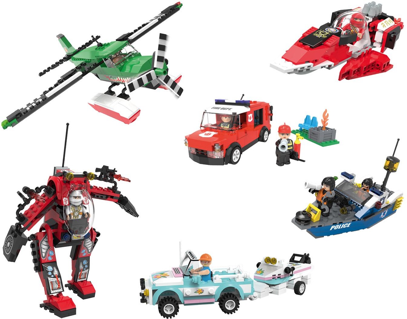 PLAYTIVE Clippys Clippys Mały zestaw klocków