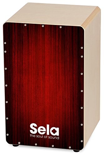 top Sela Varios Snare cajon, czerwony SE 050