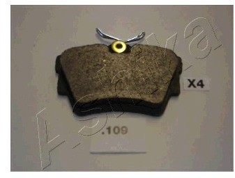 Ashika Zestaw klocków hamulcowych, hamulce tarczowe 51-01-109