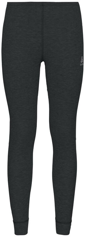 Odlo Active Warm Plus Bottoms Long Kids, czarny 128 2021 Legginsy termiczne i narciarskie