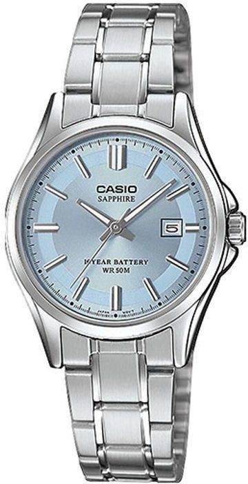 Casio damski LTS-100D-2A1VEF Szafir - stalowy / srebrny niebieski