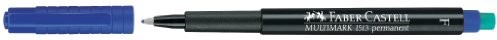 Faber-Castell mal zestaw MULTIMARK marker dokumentów prawdziwej grubość M, niebieski, 10 sztuki 151351