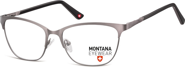 Montana Oprawki Kocie optyczne MM606C jasnografitowo-czarne MM606C