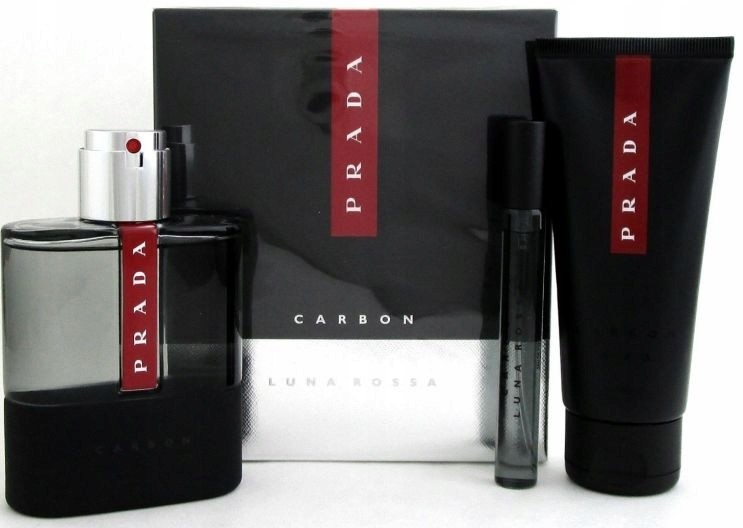 Zestaw Prada Luna Rossa Carbon 100ML + 10ML + Żel