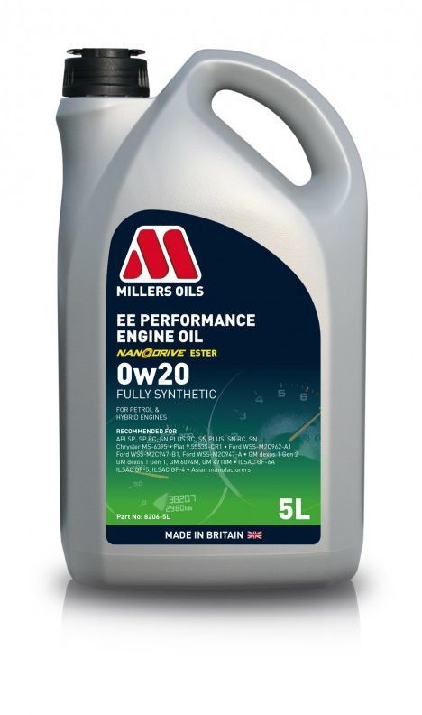 Millers oils EE PERFORMANCE 0W20 5L