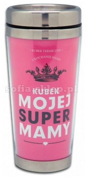 Pan Dragon Kubek termiczny, Super Mama, Pan DRagon