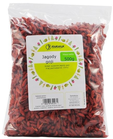 KruKam Jagody Goji suszone 500g