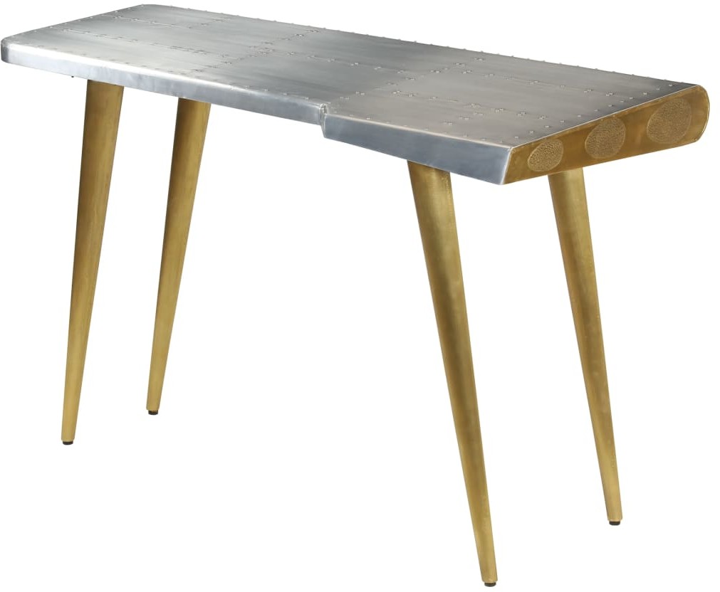 vidaXL Biurko Aviator, w lotniczym stylu vintage, 120 x 60 x 76 cm vidaXL