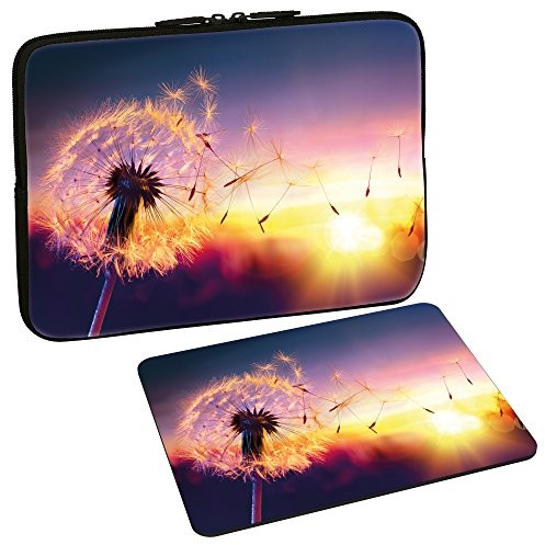 Pedea wzornictwo telefon komórkowy torba na notebooka 10,1 cala/13,3 cala/15,6 cala/17,3 cala, dmuchawiec 25,6 cm (10,1) + podkładka (SET019-64060578)
