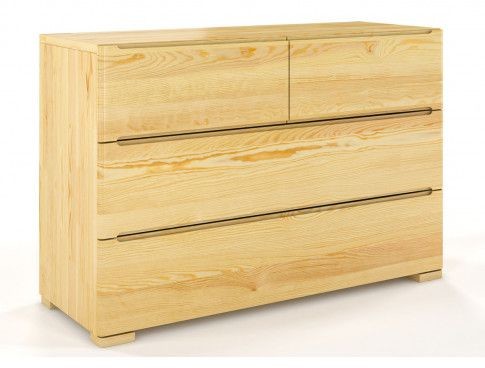 Elior Komoda drewniana z szufladami Ventos 3S - Sosna