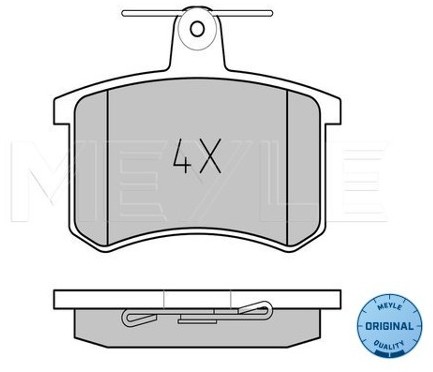 Wulf Gaertner Autoparts Zestaw klocków hamulcowych, hamulce tarczowe Wulf Gaertner Autoparts 025 211 4416