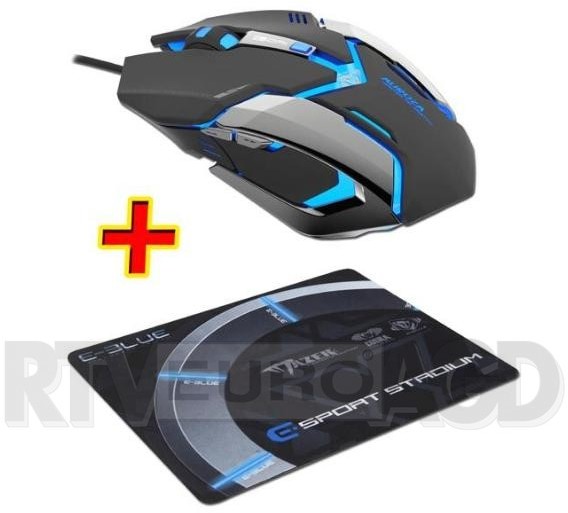 E-Blue Auroza Gaming EMS639 czarna (MMEBE39UG4PP)