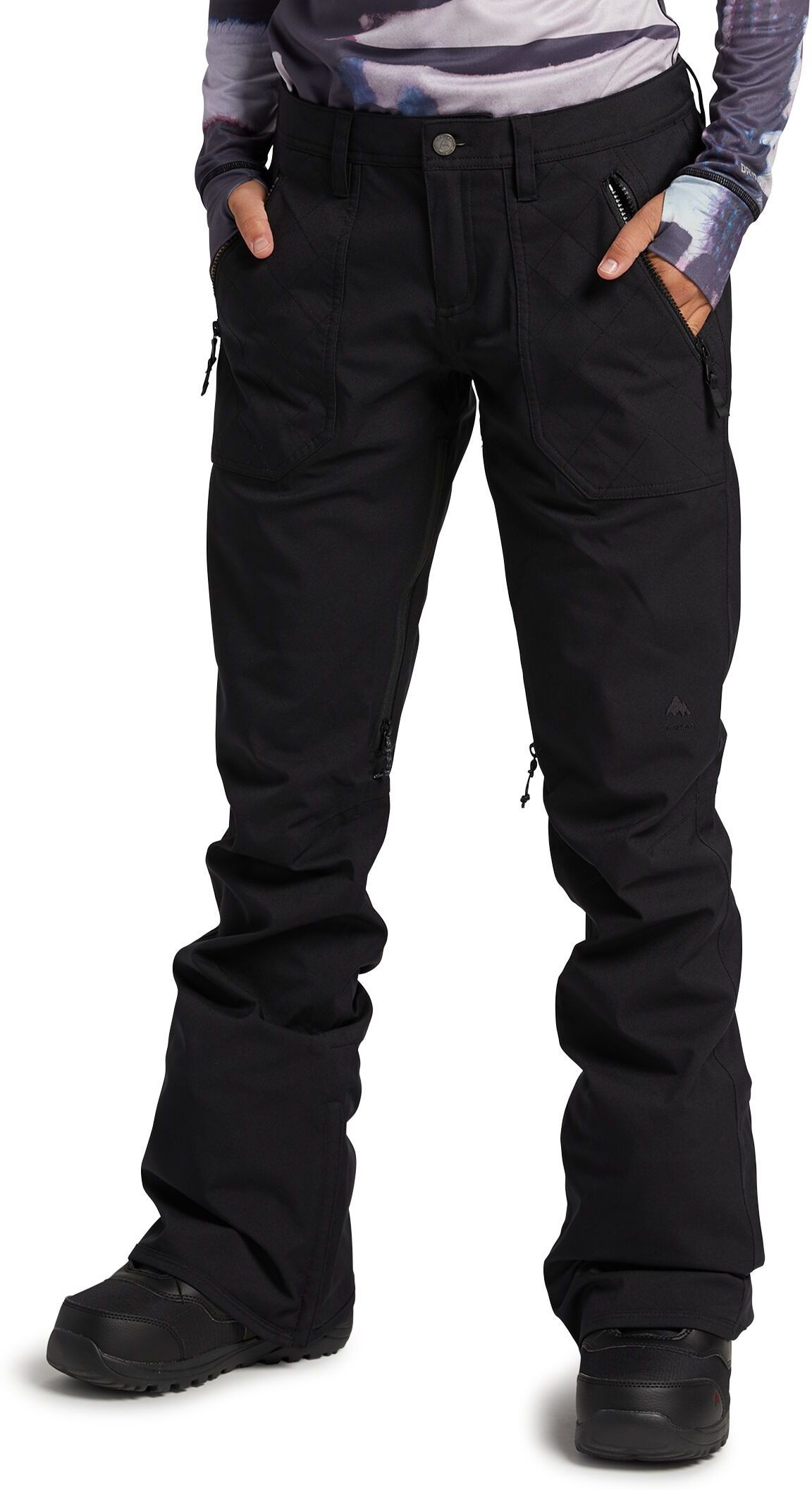 Burton zimowe spodnie damskie VIDA PT True Black