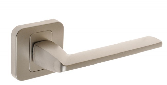Nomet Klamka z/t kwadratową PEM nikiel matowy T-1421-120 G5