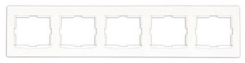 Schneider Electric Ramka pięciokrotna ANYA biały