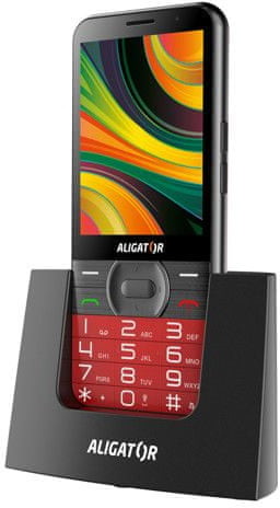 Aligator A900 Senior Czerwony