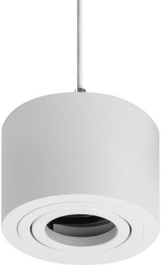 OxyLED Lampa wisząca nowoczesna CROSTI SASARI RO P S 120 biały śr. 9cm - biały 12 MR16912RR
