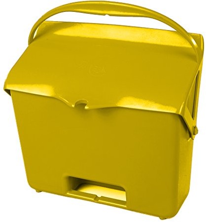 Maya Professional Tools 80205  4 szufelka z uchwytem, FBK/higieny środków spożywczych, żółty 80205-4