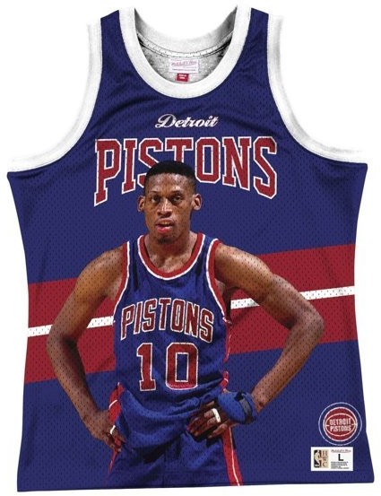 Mitchell & Ness Koszulka bezrękawnik NBA Detroit Pistons Dennis Rodman