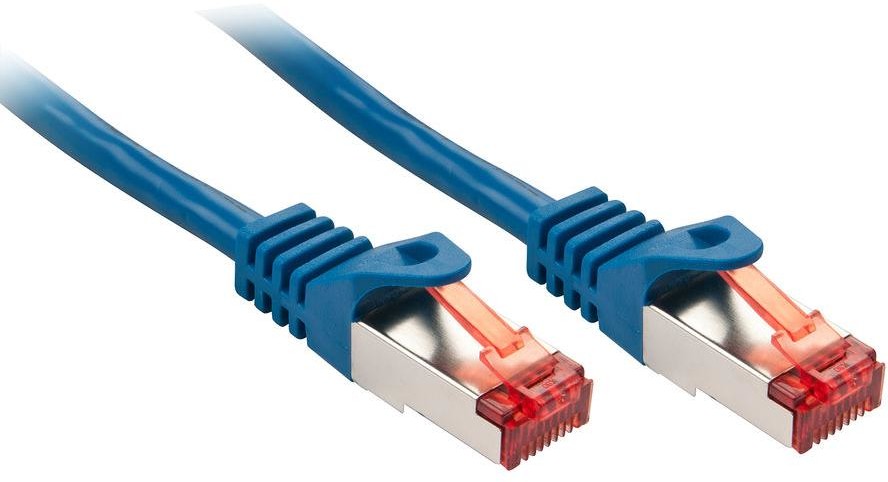Lindy Basic Cat.6 S/FTP Kabel blau 7,5m Patchkabel 47357
