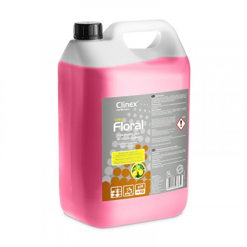 Clinex PBS Płyn do mycia podłóg FLORAL BLUSH uniwersalny 5L CL77894